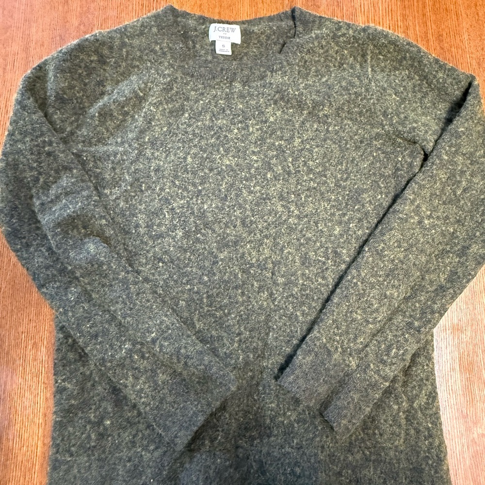 J. Crew women’s green Crewneck Sweater